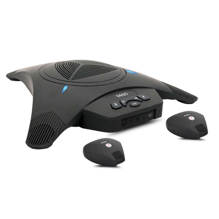 YANS YS-M23-2 USB Mini Port Video Conference Expanded Omnidirectional Microphone (Black)