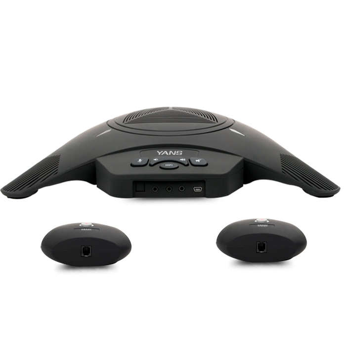 YANS YS-M23-2 USB Mini Port Video Conference Expanded Omnidirectional Microphone (Black)