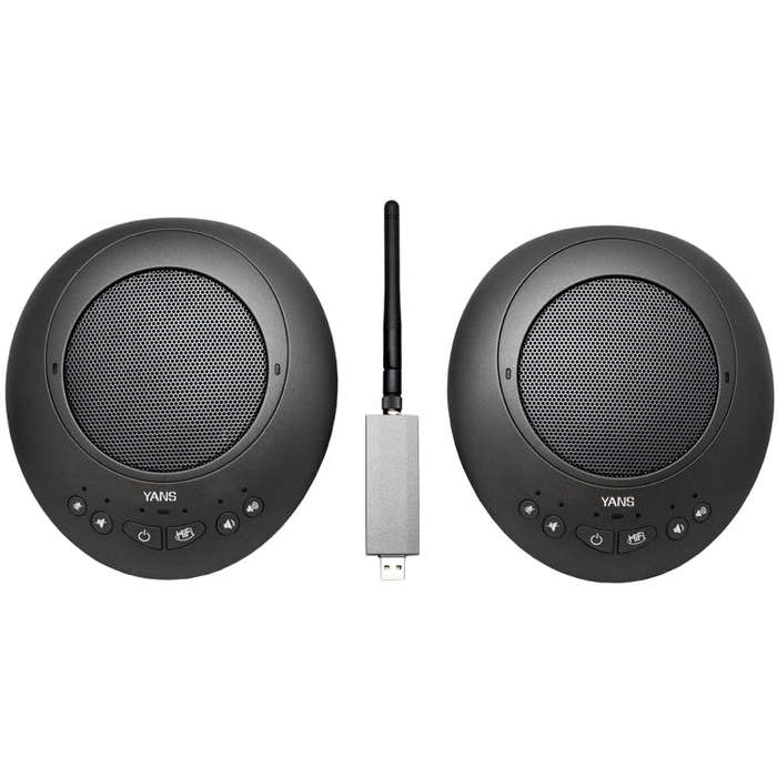 YANS YS-M31L 2.4G Video Conference Wireless Omnidirectional Microphone (Black)