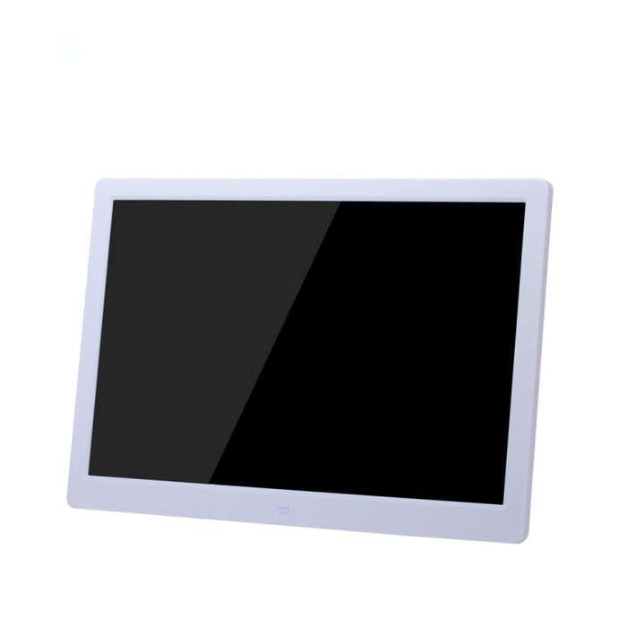 15-inch Digital Photo Frame Electronic Photo Frame Ultra-narrow Side Support 1080P Wall-mounted A...