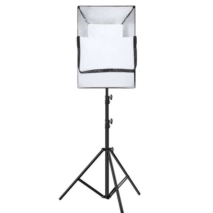 PULUZ 120W Photo Studio Strobe Flash Light Kit with Softbox Reflector & Tripod(EU Plug)