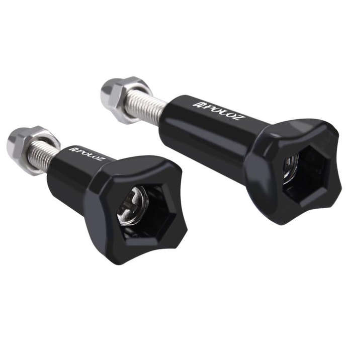 PULUZ Plastic Thumb Knob Standard Long Screw + Short ScrewGoPro, Insta360, DJI and Other Action C...
