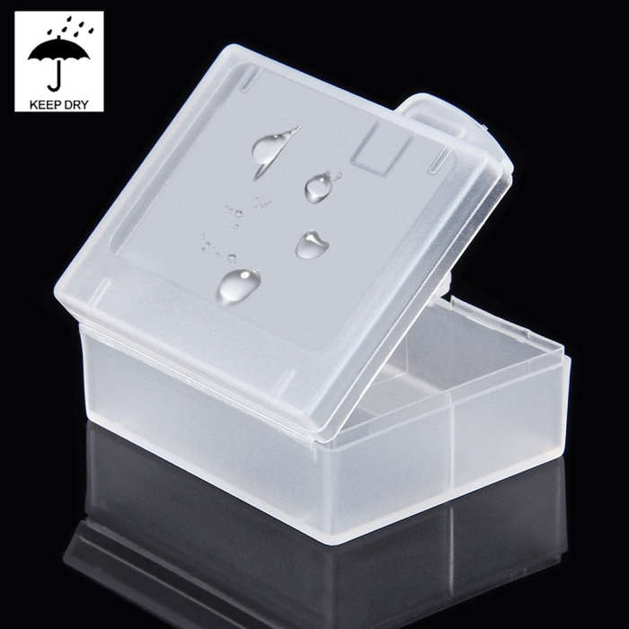 PULUZ Hard Plastic Transparent Battery Storage Box (for GoPro HERO8 Black /7 /6 /5 Battery)