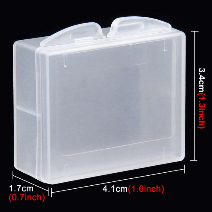 PULUZ Hard Plastic Transparent Battery Storage Box (for GoPro HERO8 Black /7 /6 /5 Battery)