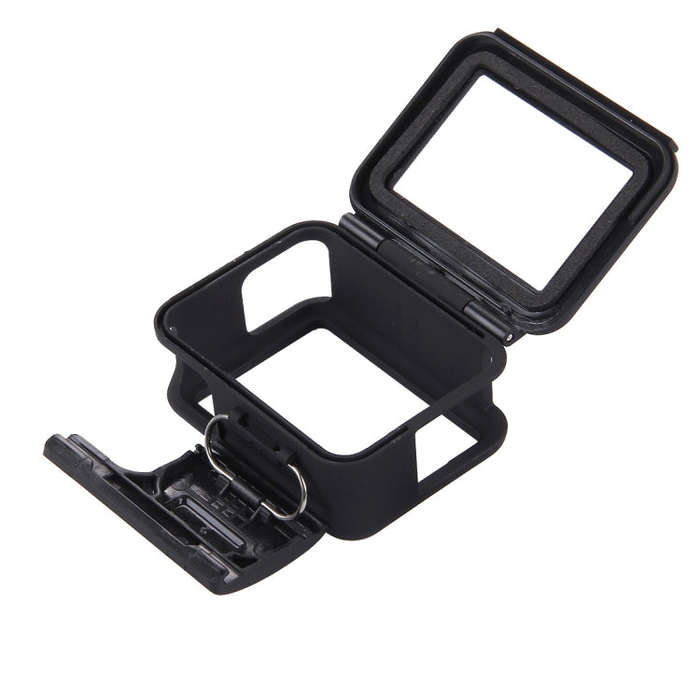 PULUZ ABS Plastic Housing Shell Frame Mount Protective Case Cage with Pedestal and Long Screw for...