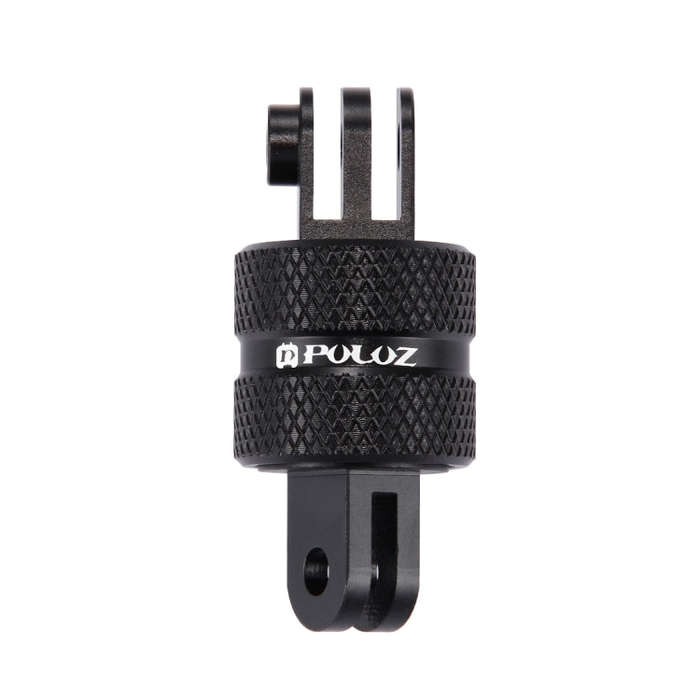 PULUZ 360 Degree Rotation CNC Swivel Pivot Extension Arm Tripod Mount for GoPro, Insta360, DJI an...