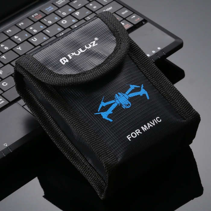 PULUZ Lithium Battery Explosion-proof Safety Protection Storage Bags for DJI / Sony / Nikon / Can...