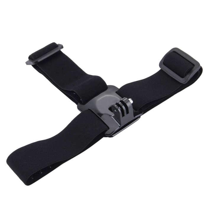 PULUZ Elastic Mount Belt Adjustable Head Strap for GoPro, Insta360 ONE R, DJI Osmo Action and Oth...