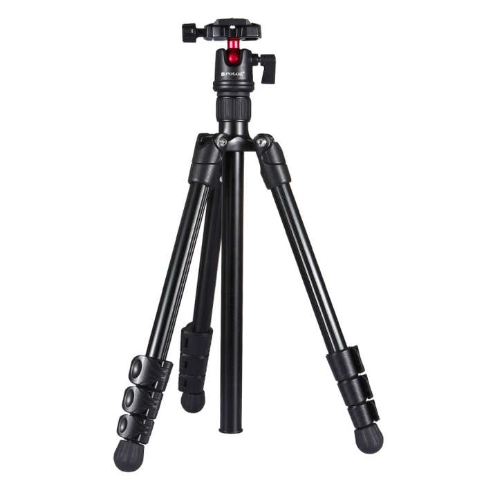 PULUZ 4-Section Folding Legs Metal  Tripod Mount with 360 Degree Ball Head for DSLR & Digital Cam...