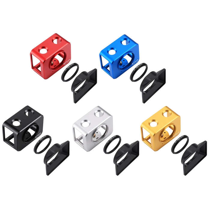 PULUZ for Sony RX0 Aluminum Alloy Protective Cage + 37mm UV Filter Lens + Lens Sunshade with Scre...