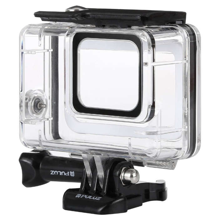 PULUZ 45m Underwater Waterproof Housing Diving Case for GoPro HERO7 Silver / HERO7 White, with Bu...