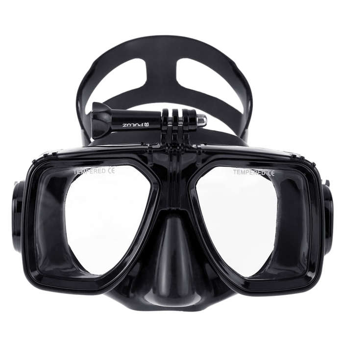 PULUZ Water Sports Diving Equipment Diving Mask Swimming Glasses for GoPro, Insta360, DJI and Oth...