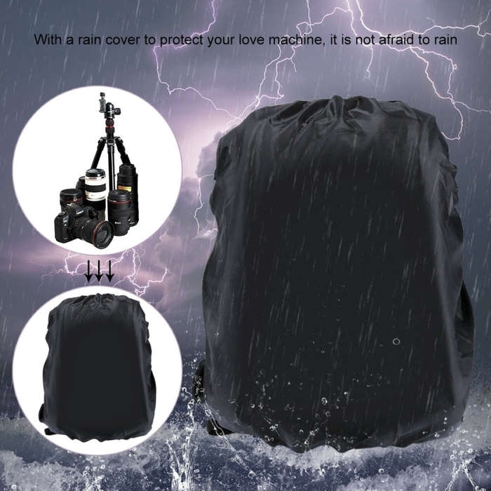 PULUZ Outdoor Portable Waterproof Scratch-proof Dual Shoulders Backpack Handheld PTZ Stabilizer C...