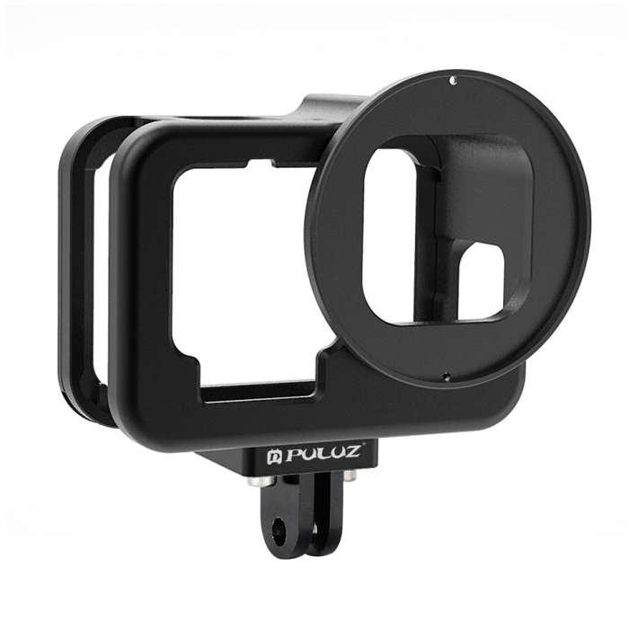 For GoPro HERO13 Black /12 Black /11 Black /10 Black /9 Black PULUZ Thin Housing Shell CNC Alumin...