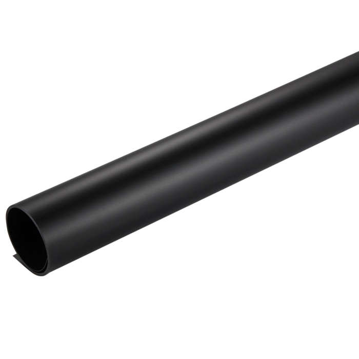 PULUZ Photography Background PVC Paper for Studio Tent Box, Size: 73.5cm x 36cm(Black)