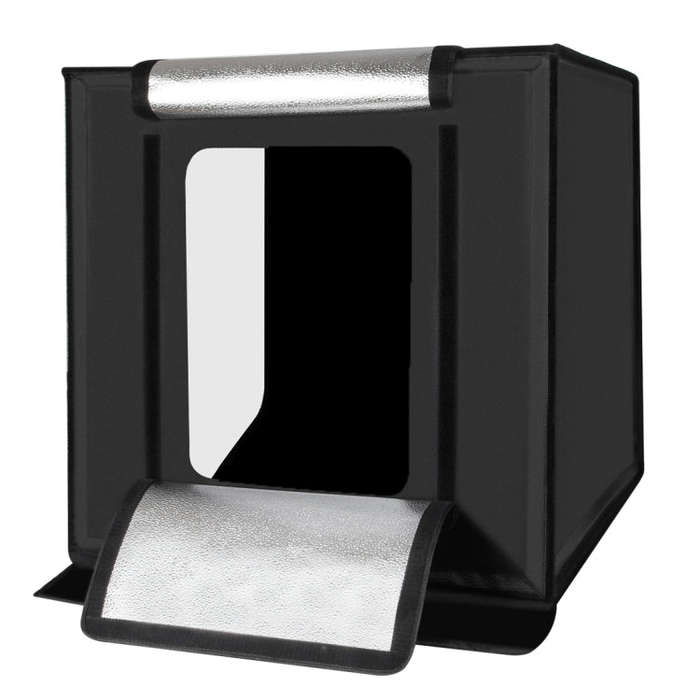 PULUZ Photography Background PVC Paper for Studio Tent Box, Size: 73.5cm x 36cm(Black)