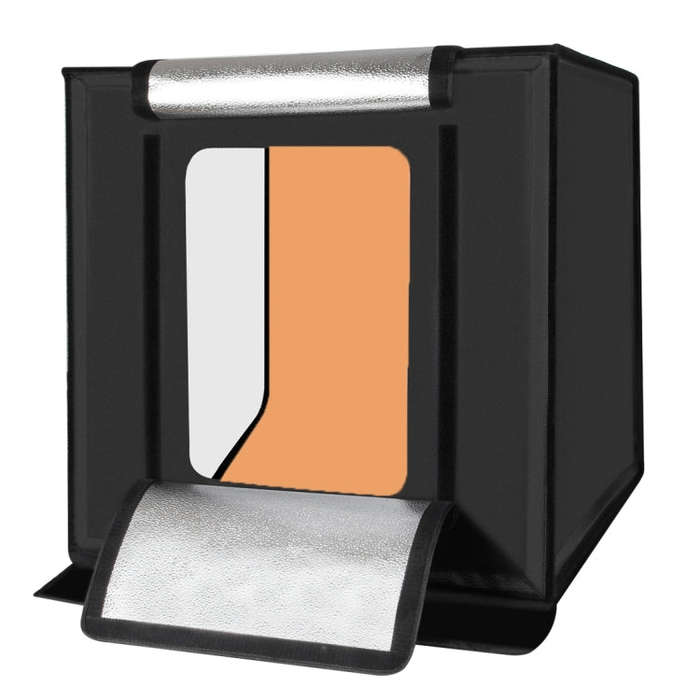 PULUZ Photography Background PVC Paper for Studio Tent Box, Size: 73.5cm x 36cm(Orange)