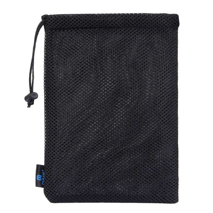 PULUZ Storage Bag with Stay Cord for GoPro, Insta360, DJI and Other Action Cameras Accessories(Bl...