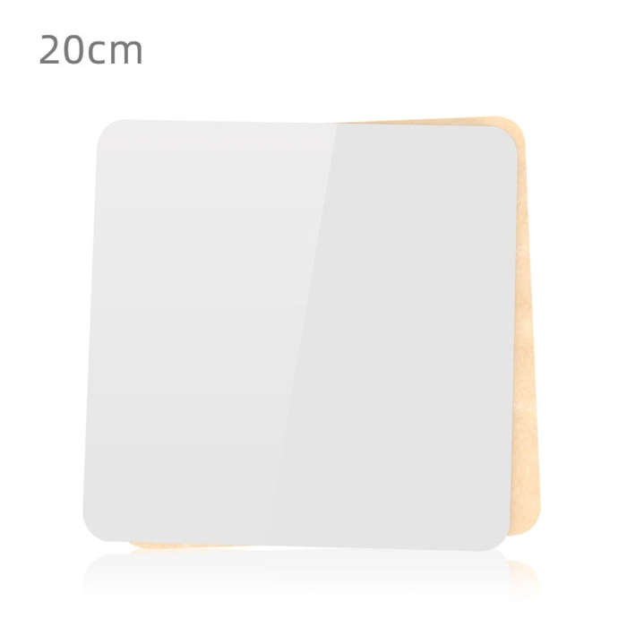 PULUZ 20cm Photography Acrylic Reflective Display Table Background Board(White)