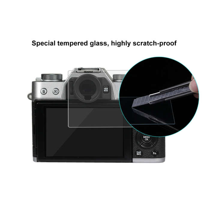 PULUZ 2.5D 9H Tempered Glass Film for Fujifilm X-T10, Compatible with Fujifilm X-A1 / X-A2 / X-M1...