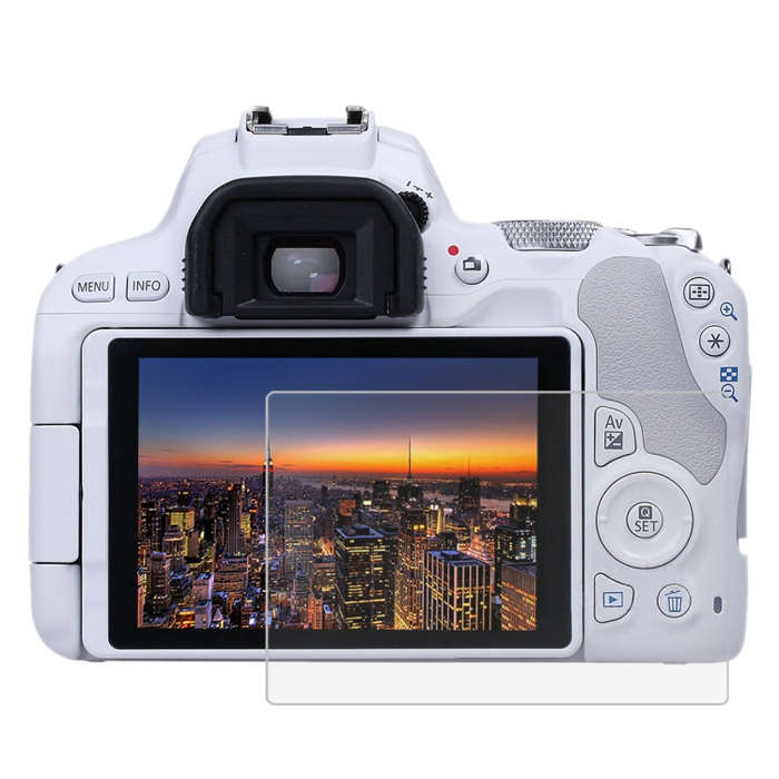 PULUZ 2.5D 9H Tempered Glass Film for Canon EOS 200D / 200D II, Compatible with Canon KISS X9 / E...