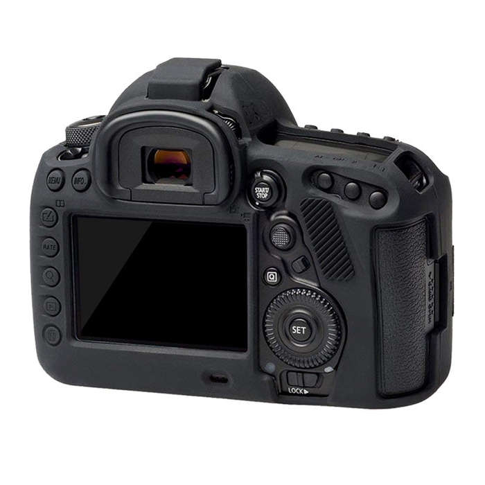 PULUZ Soft Silicone Protective Case for Canon EOS 5D Mark IV(Black)