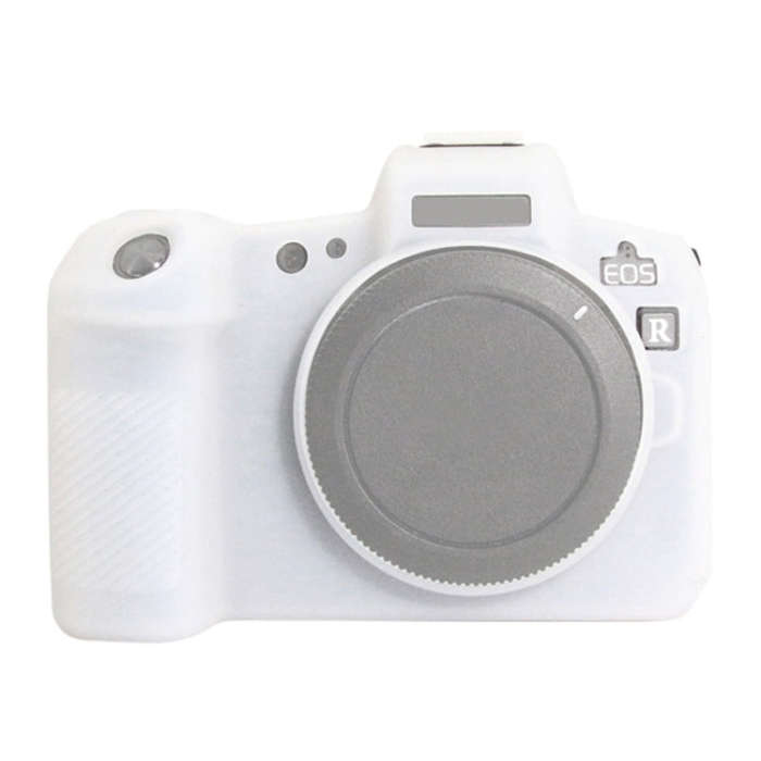 PULUZ Soft Silicone Protective Case for Canon EOS R(White)