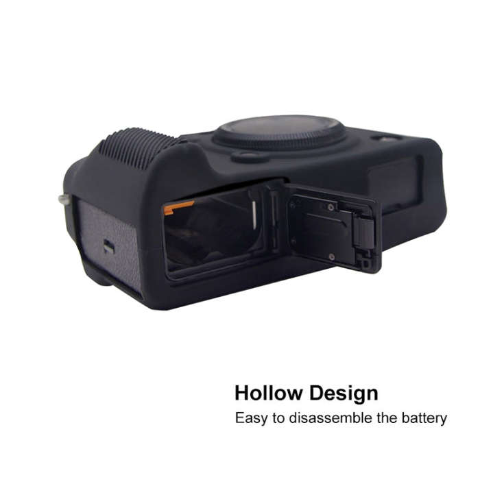 PULUZ Soft Silicone Protective Case for Fujifilm X-T4(Black)