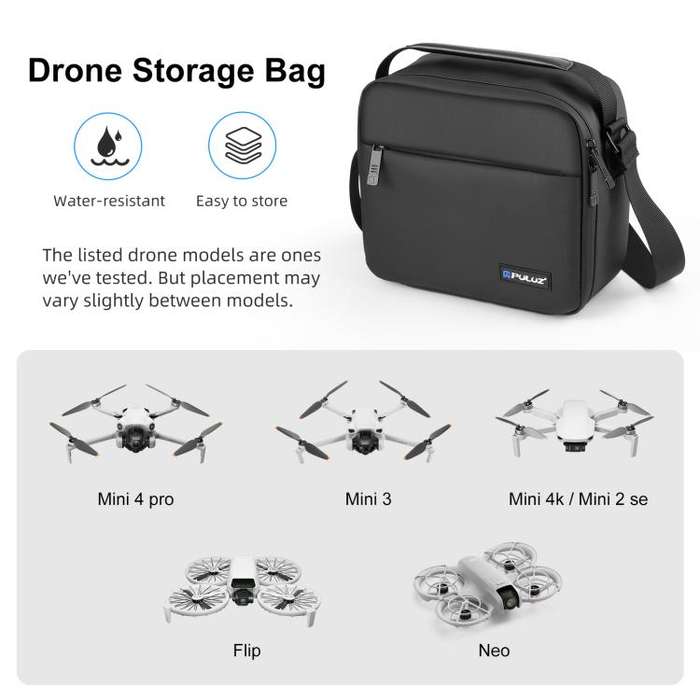PULUZ Portable Carry Bag Single Shoulder Storage Bag for DJI Mini Series Drone / DJI Osmo Pocket ...
