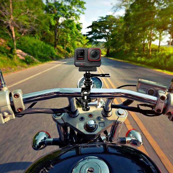 For Insta360 X5 / Ace Pro / Ace Pro 2 PULUZ Magnetic Quick Release Base Mount (Black)