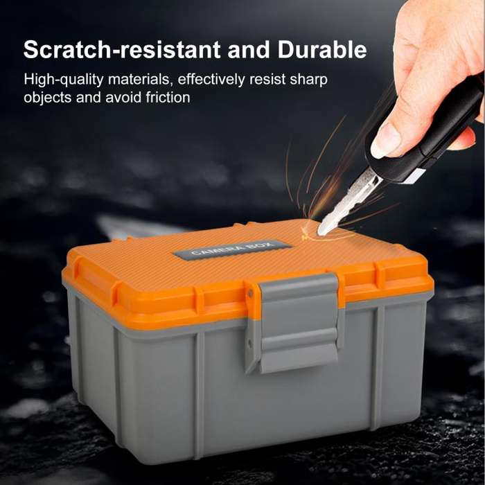 For DJI Osmo Action 5 Pro / 4 / 3 PULUZ Waterproof Hard Carrying Suitcase Outdoor Protective Stor...
