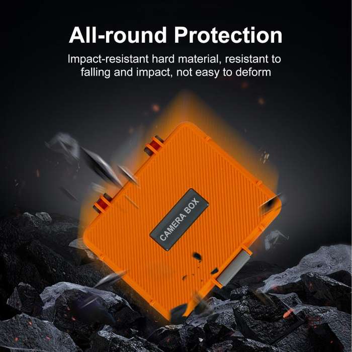 For DJI Osmo Action 5 Pro / 4 / 3 PULUZ Waterproof Hard Carrying Suitcase Outdoor Protective Stor...