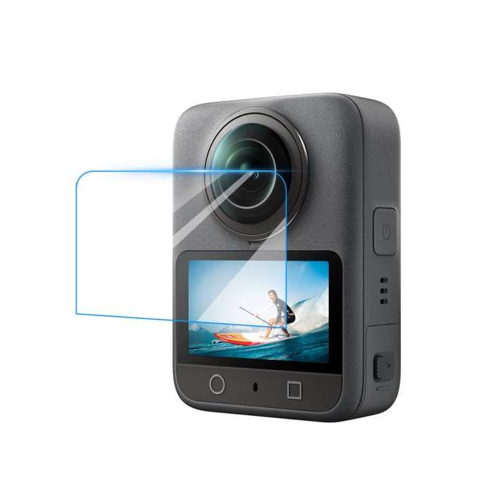 For DJI Osmo 360 PULUZ Screen Explosion-proof Tempered Glass Films (Transparent)