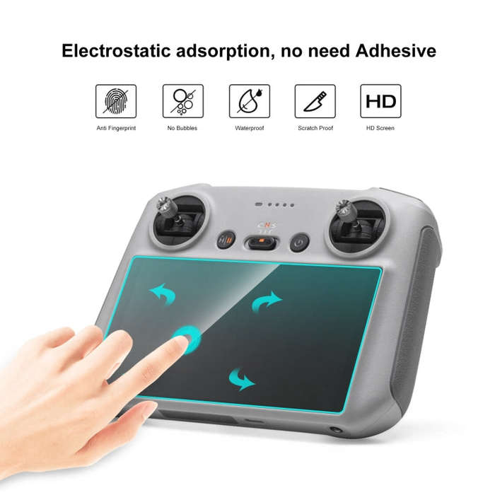 For DJI RC / RC 2 PULUZ Remote Control Screen Tempered Glass Film(Transparent)