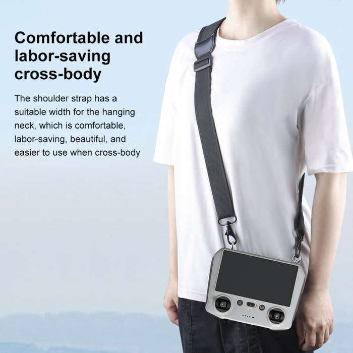 PULUZ Neck Lanyard Strap for DJI RC 2 / RC 1 / Air 3 / Mini 4 Pro / Mini 3 Pro / Air 2S / Air 2 /...