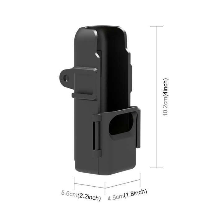 For DJI OSMO Pocket 3 PULUZ Protection Frame Expansion Adapter Bracket (Black)