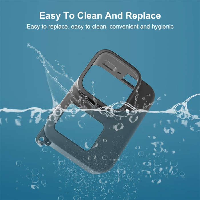 For Insta360 Ace Pro PULUZ Body Silicone Protective Case with Lens Cap (Black)