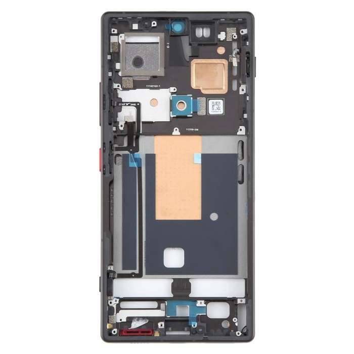 For ZTE nubia Z70 Ultra NX733J NX736J Middle Frame Bezel Plate (Black)