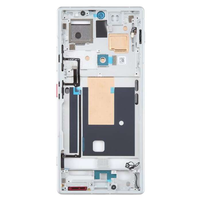 For ZTE nubia Z70 Ultra NX733J NX736J Middle Frame Bezel Plate (Silver)