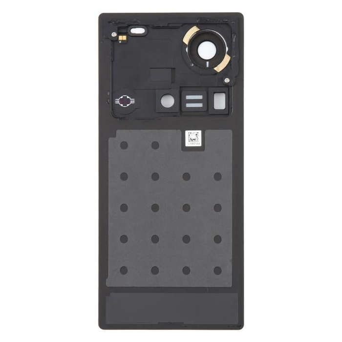 For ZTE nubia Z70 Ultra NX733J NX736J Glass Battery Back Cover with Camera Lens Cover(Gold)