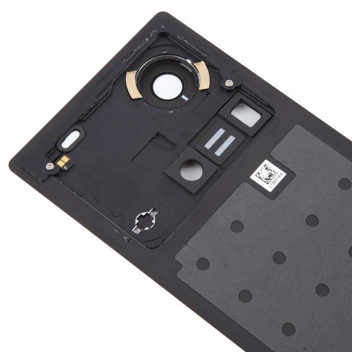 For ZTE nubia Z70 Ultra NX733J NX736J Glass Battery Back Cover with Camera Lens Cover(Gold)