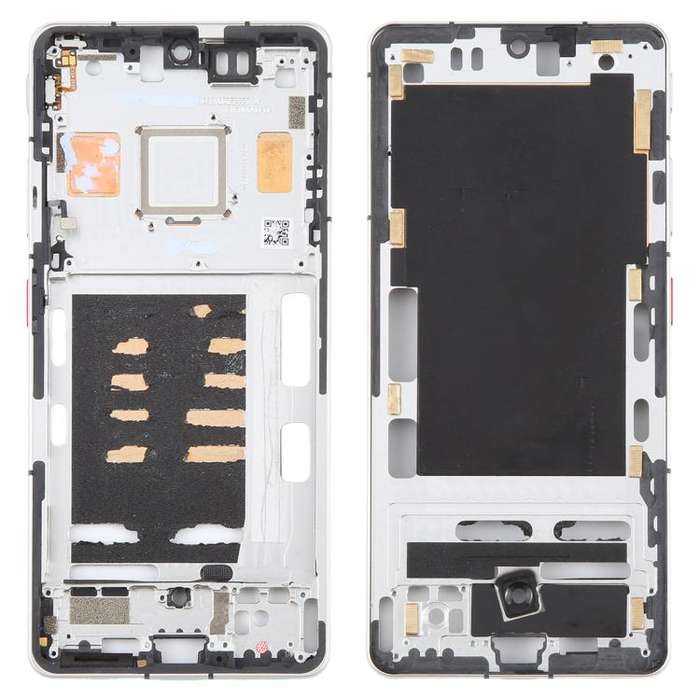 For ZTE nubia Z60S Pro Original Disassembled Middle Frame Bezel Plate (Silver)