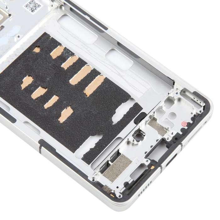 For ZTE nubia Z60S Pro Original Disassembled Middle Frame Bezel Plate (Silver)