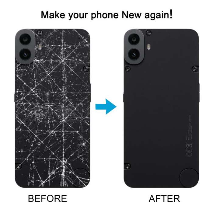 For Nothing CMF Phone 1 Plastic Battery Back Cover(Blue)