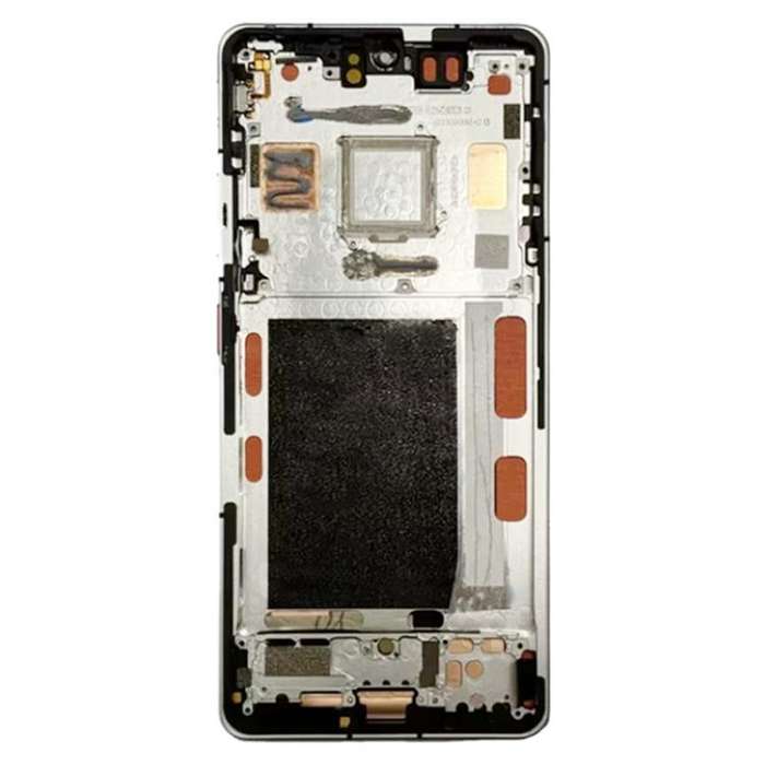 For ZTE nubia Z60S Pro NX725J Original LCD Screen Digitizer Full Assembly with Frame (Silver)