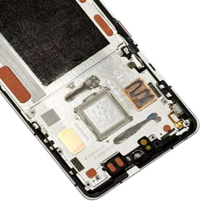 For ZTE nubia Z60S Pro NX725J Original LCD Screen Digitizer Full Assembly with Frame (Silver)