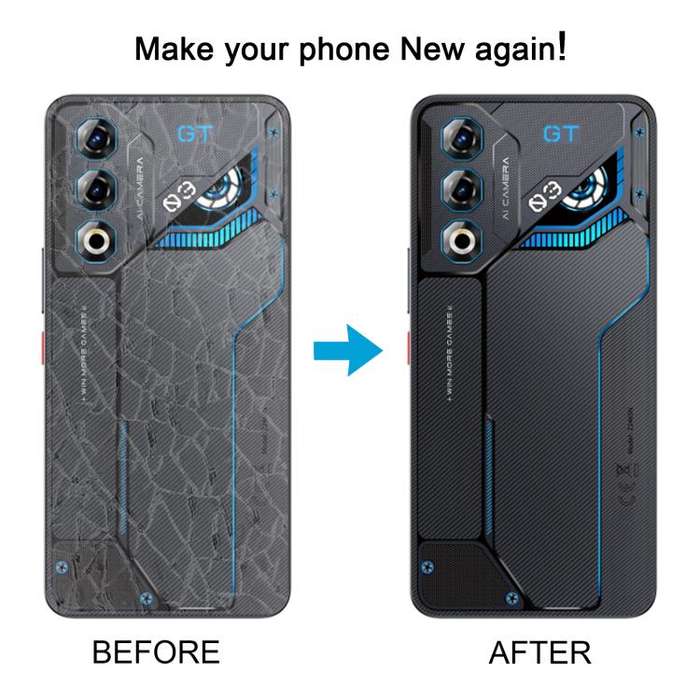 For ZTE nubia Neo 3 GT Glass Battery Back Cover with Camera Lens Cover(Gray)