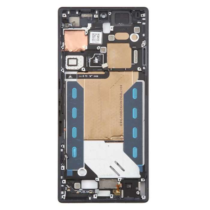 For ZTE nubia RedMagic 10 Pro Middle Frame Bezel Plate with In-Display Fingerprint Sensor Flex Ca...