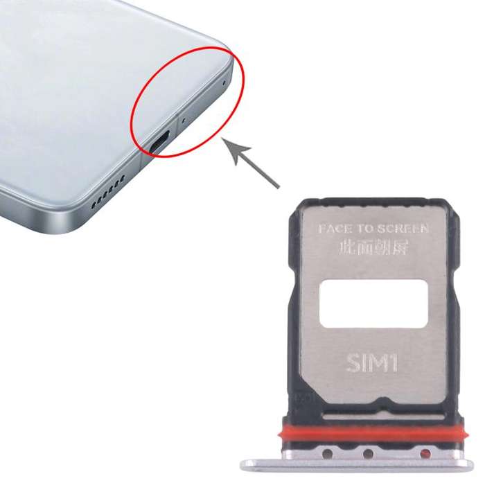For Xiaomi Redmi K80 10pcs Original SIM Card Tray + SIM Card Tray (Gold)