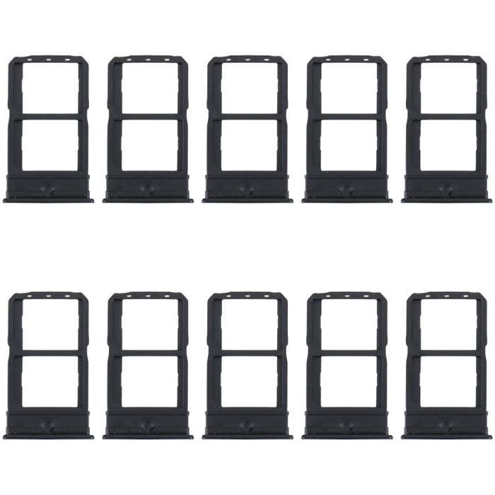 For vivo iQOO Neo5 Lite V2118A 10pcs Original SIM Card Tray + SIM Card Tray (Black)